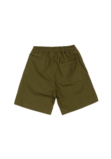 Bermuda con applicazione logo MANUEL RITZ | MR3385VERDE